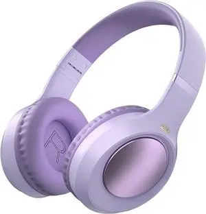 Wireless Bluetooth Headphones 6.0 with Deep Bass - Over Ear Headphones with Microphone,Foldable Over-Ear Headphones IPX4 Waterproof, 25H Playtime, Soft Protein Ear Pads