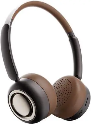 Micool On-Ear Headphones Bluetooth 6.0, Small Over Ear Headset with 35H Playtime, Noise Cancelling Headphones with Adjustable Headband/Hi-Fi Sound/Comfortable Fit/Zero Pressure Breathable Earmuffs