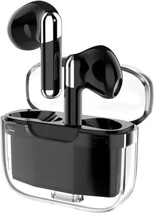 Yunir Translator Earbuds, Support 144 Languages, 5.3, 0.2S Translation Speed, Touch Mode for Travel, Outgoing Mode for Business, Speaking Mode with APP for iOS for Android (Black)