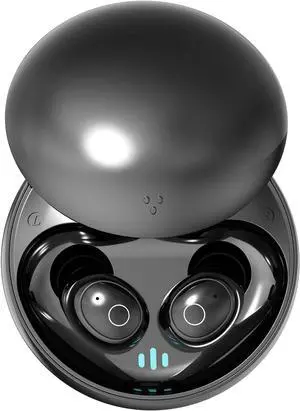 Bluetooth 5.4 UV Sanitizing Sleep Earbuds  Slide-Open Headphones for Side Sleepers,Sleep Earbuds for Side Sleepers Pressure-Free Design, Comfortable All-Night Wear