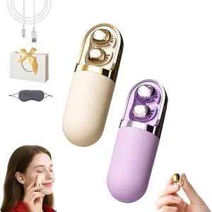 S13 Vibration Massage Bluetooth Headphones,2025New 3 in 1 Invisible Ear Plugs,Bluetooth 6.0 Sleep Earbuds for Side Sleepers,Vibration Earphone Case Provide Relaxation and Massage(Gold+Pink)