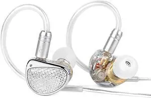 Kinboofi sta-k in Ear Monitor Headphones and 5 Pairs kbear 07 Ear Tips