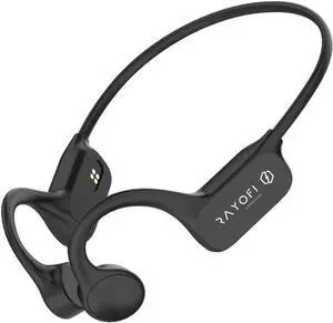 FREESWIM W26. Waterproof Bone Conduction Bluetooth & Embedded Music Player. Swim and Listen to Music iOS and Android Compatible (Black)