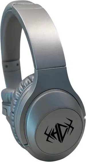 Silver Bluetooth Noise Canceling Headphones with Active Noise Cancelling, Over Ear Lightweight Design, Microphone, and Hearing Protection - Premium Sound Quality Over-Ear Headphones