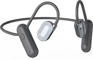 Wireless Bone Conduction Headphones Open Ear Bluetooth Earbuds Sports Earbuds Wireless Bone Conduction Earphones Noise Cancelling Headset for Running Cycling Driving (Black)