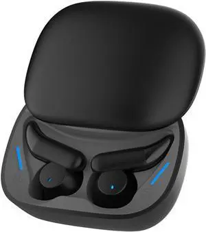 Headphones Sleep Earbuds for Side Sleepers Wireless Bluetooth 5.3,True Wireless Ear Buds Music Earphones Comfortable,Low Latency Fast Connection,Black