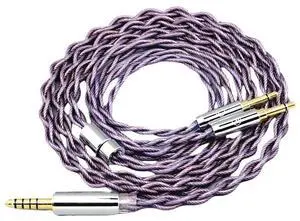 Type2 7N OCC Headphone Cable for AH-D7200 AH-D5200 AH-D9200 AH-D600 AH-D7100 1.8mm 140 cores Litz 7873(6.35mm Plug,300cm)