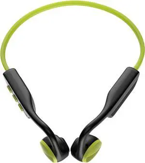 Open Ear Headphones, Bluetooth 5.2 Air Conduction Headphones with Microphone, 24 Hours Playtime, Sweat Resistant Wireless Sport Earphones for Running, Cycling, Driving