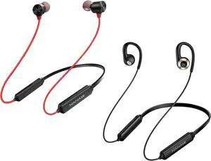 NANAMI Bluetooth Neckband Headphones - Open Ear and in Ear Wireless Earphones for Podcast Audio Music Sleeping