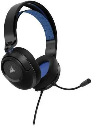 HS35 V2 Over-Ear Gaming Headset with Microphone, Blue - Designed for Cloud-Like Comfort, Complemented by Cushioned Soft Fabric Ear Pads for Extended Listening Sessions