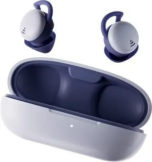 Invisible Wireless Bluetooth Sleep Earbuds Invisible Sleeping Headphones Wireless Bluetooth 5.3 for Side Sleepers 35dB Noise Blocking Earplugs with 6H Playtime and Comfortable Fit for Sleeping,Purple