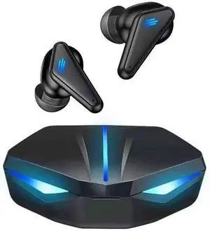 Bluetooth 5.0 True Wireless Earbuds, Stereo Headphones with Charging Case, in-Ear Earphones Headset with mic for Sport/Travel/Gym