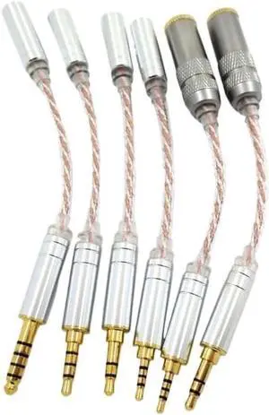 HiFi Balance Audio Cable Male 2.5mm to 3.5mm 4.4mm Female Headphone Conversion Cable Line Adapter(5)