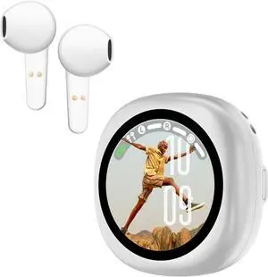 Touch Screen Earbuds Blue Tooth Ear Buds with Smart LCD Touchscreen Case AI Language Translator Translation Cool Wireless Earbuds Real Time Bluetooth 5.4 Headphones with Screen for iPhone Android