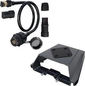 Starlink Gen 3 Mount Mobility, Starlink Accessories Semi-Permanent for Starlink Mount Gen 3, Starlink Ethernet Adapter for Gen 3/Mini