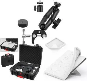 Starlink Mini Case Waterproof Hard Case+Starlink Mini Case Protective Cover+Starlink Mini Mount, Adjustable Clamp Mount