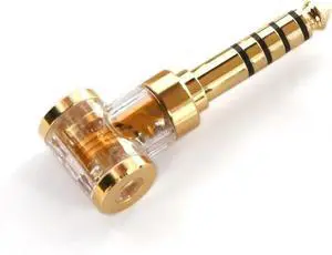 2.5mm Balanced Female to 3.5mm / 4.4mm Male Earphone Jack Adapter MP3 HiFi Player Audio Converter(DJ35AG and DJ44AG)