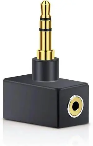 HiFi Audio Converter 2.5mm 3.5mm 4.4mm Male to Female Headphone Adapter Gold-Plated Jack 2.5 3.5 4.4 Connectors Earphone Plug(3.5 Male 2.5 Female)