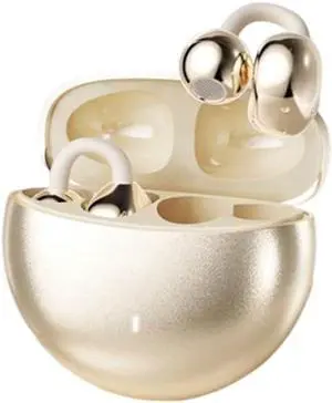 Open Ear Bluetooth Earbuds with Ear Clips, Bluetooth 5.4 Wireless Ultra-Lightweight Clip-On Earphones, Open Air Design Headphones for Running Gym Workouts - 40H Playtime