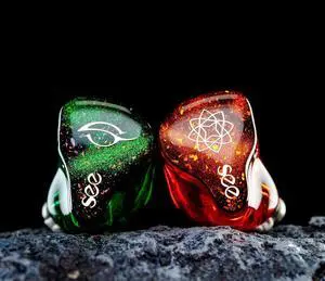 SeeAudio Bravery '24 4BA Drivers IEM Earphones, Knowles & Sonion Balanced Armature in-Ear Monitors, HiFi Wired Earbuds/Audiophile Headphones for Music and Monitoring (Bravery 24)