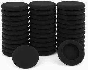 Replacement Foam Ear Pads Covers for On-Ear Headphones 45mm - 1.8" inch Diameter Sponge Earpads, Getle on Ears for Most Standard Size Office Headsets, Call Center, Office, Classroom, 100 Pack