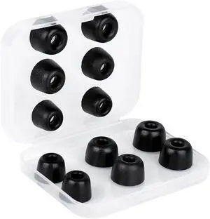 kbear kf01 Memory Foam eartips and kz zs10 pro x in Ear Monitor Headphones