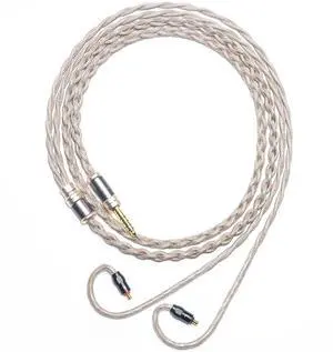 6N Single Crystal Copper T1 IEM Cable for Westone Pro X10 Pro X20 Pro X30 Pro X50 MACH10 MACH20 MACH30 MACH40 MACH50 MACH60 MACH70 MACH80 4.4mm Balanced Earphone Upgrade Cable (3.5mm Plug)