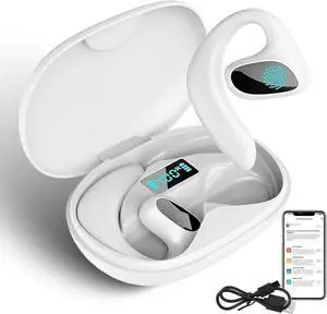 Roostick Translator, Roostick Translator Earbuds, Real-Time 3-in-1 Translation Earbuds 144 Languages & Accents, Ai Language Translat Ear Buds, Translation Device for Travel Business Learning (White)