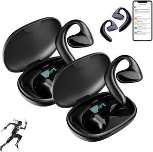 Ailymur V2 Translator, Roostick Translator Earbuds, Roostick Language Translator, Aily Mur V2 Language Translator Real-Time 2-Way Ai Translation for 144 Languages(Black*2)