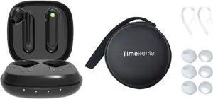 Timekettle WT2 Edge/W3 Translator Device Black Bi-Direction Simultaneous Translation, Language Translator Device with 40 Languages & 93 Accent Online, Bundle with Timekettle Accessories