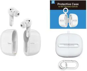 Timekettle M3 Language Translator Earbuds, Two-Way Translator Device with APP for 40 Languages & 93 Accents Online Bundle M3 Translator Earbuds Accessory, Including 1 Protective Case