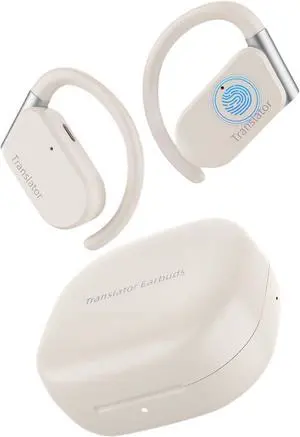 Wooask Translation Earbuds M9 Language Translator Device Open Ear Translator Headphones 98% High Accruacy Instant Translation in 1 Sec Support 144 Languages and Accents (No Offline Package)