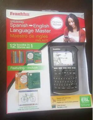 Franklin Electronics BES-4110 Franklin Speaking Spanish-English Language Master