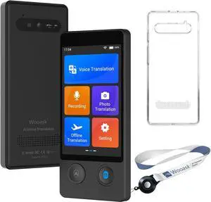 Wooask Offline Language Translator W12 Upgraded Version No WiFi Needed, Supports 144 Languages Translation Photo Translation High Accraucy Fast Translator