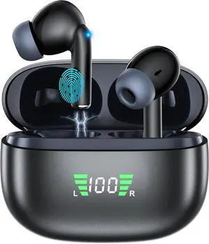AI Language Translator Earbuds  3-in-1 Translating Earbuds Real Time for 114 Languages,Wireless Bluetooth Translation Earbud,Translation Headphones,Audífonos Traductores,Ideal for Travel (Black)