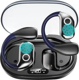 AI Language Translation Earbuds, 144-Language Translator Earbuds Real Time Compatible with iOS & Android, Bluetooth 5.3 Headphones Translating Device for Travel and Business, Black
