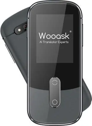 Wooask Language Translator Device W09 Real-time Two Way Voice Translation in 144 Languages and Accents for Learning Travel Business