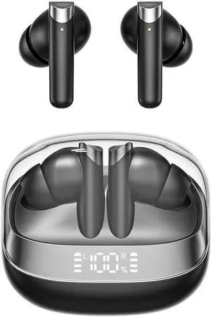 Language Translator Earbuds, 3-in-1 AI Translation Earbuds Real-time Language Translating Earphones with 144-language & Accents, Two-Way TWS Earbuds Long Battery Life for Travel and Learning - Black