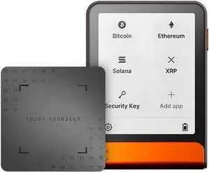 Ledger Flex - Now Including Ledger Recovery Key - Discover The World's Most intuitive Hardware Wallet, Enhanced with a Quick, Easy Backup Access (Bitcoin Edition)