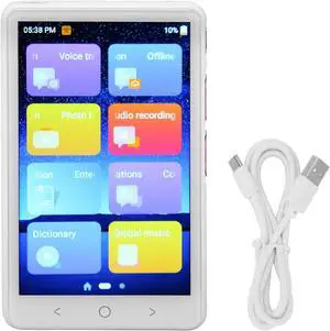 Language Translator,Portable Instant Translator Device,Support WiFi,Hotspot Two Way Real Time Online 135 Languages with 4Inch IPS Screen Recording Smart Translator for Travel