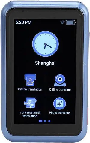 Language Translator Device, Portable Instant Translator with 3.0inch Touchscreen, 138 Languages High Accuracy Smart HD Noise Reduction AI Voice Translator for Travel