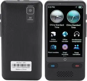 Portable Translator Language Translator Device Offline Smart Voice Photo Translation Touchscreen Translator Support Recording Photo Online Translation