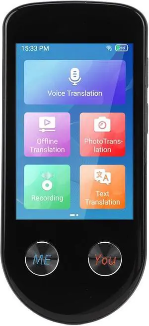Smart Translator High Accuracy Offline Photo 2 Way Voice Translation Device for Travel Business