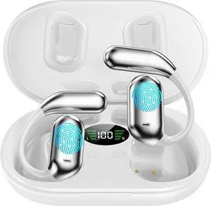 AI Language Translator Earbuds, Real-Time Translating Earbuds 3-in-1 Translator Headphones with 144 Languages & Accents, Translation Device fit iOS & Android for Travel Business Learning - White