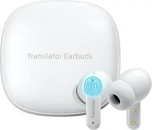 M3 Offline AI Translator Earbuds Support 144 Languages & Accents Translation Two-Way Translation Translator Device AI Translation Earbuds Real Time No Subscription Required