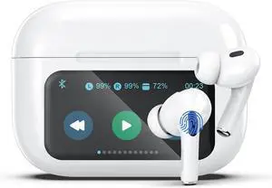 AI Language Translator Earbuds,144 Languages Bluetooth Translator Device and Accents 8 Offline Language Translation, Two-Way Translator Earphones for Language Learning/Travel/Business