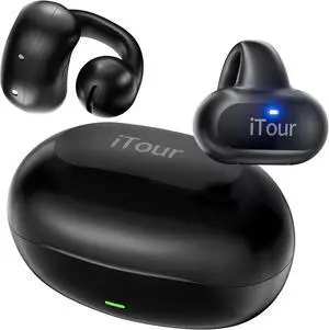iTour Z50S Pro Translation Earbuds Real Time, Translator Earbuds 127 Languages, Two Way Language Translator Device with App Lifetime-Free, Open Ear Translation Earphones for Travel Business Learning