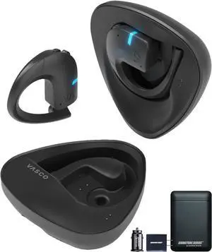 Vasco Translator E1 | Language Translator Earbuds with Over 50 Languages | Signature Exclusive Kit