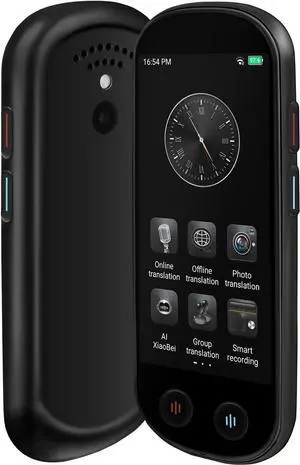 NICEWIN Language Translator Device - Real Time Translation Device with 150+ Languages, Upgraded Ai Translator No WiFi Needed, Offline Recording Photo Input Translation for Travel Business Learning 2