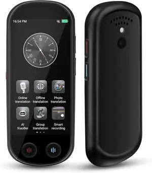 NICEWIN Language Translator Device - Real Time Translation Device with 150+ Languages, Upgraded Ai Translator No WiFi Needed, Offline Recording Photo Input Translation for Travel Business Learning